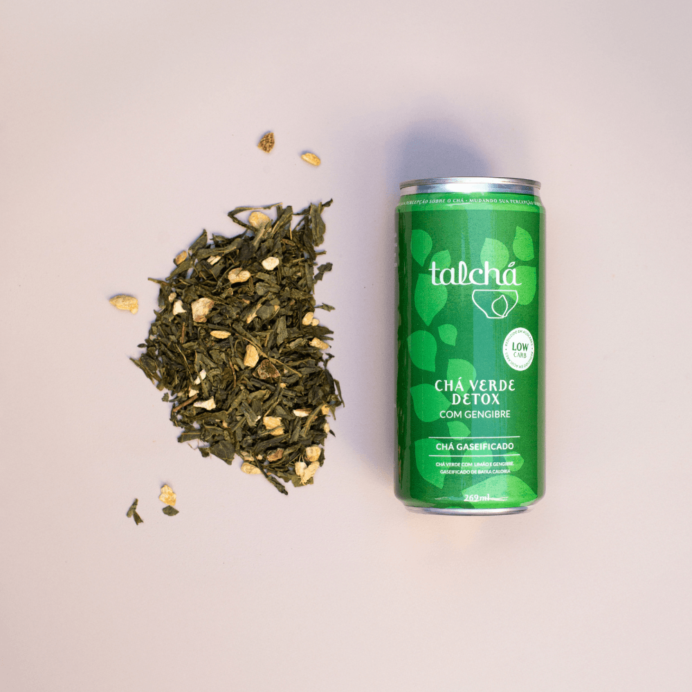 Cha gaseificado - detox